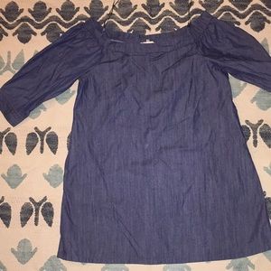 SUGAR & LIPS tunic/dress off shoulder 3/4 sleeve